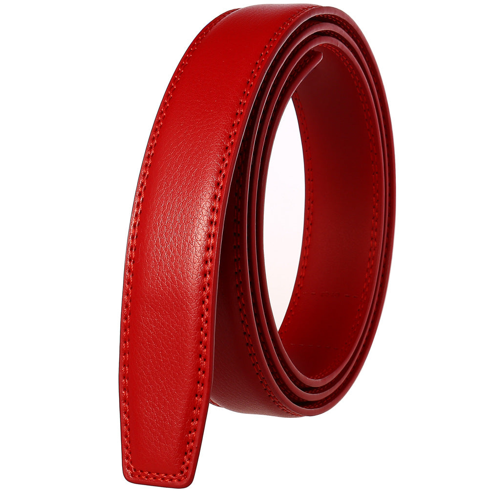 Narrow Strap Red