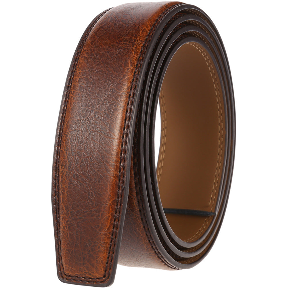 Wide Strap Chestnut Brown